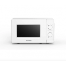 ESKIMO ES MWO720W Φούρνος Μικροκυμάτων 20lt Λευκό